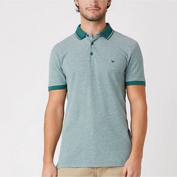 MEN'S SIMPLY STYLED POLOS SHIRT - Picture 7 of 10